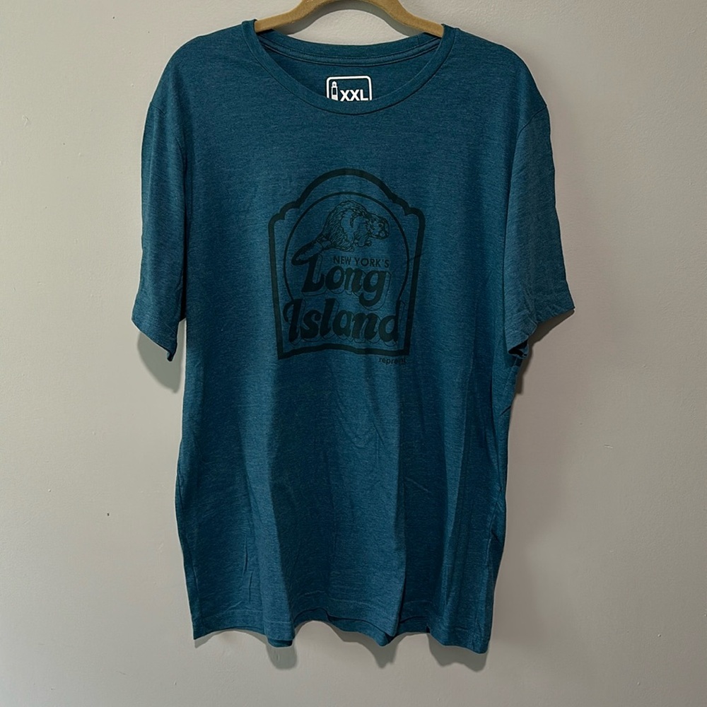 Represent LI Men’s Blue Long Island New York TShirt Sz XXL